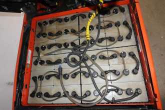 Used Forklift Truck LINDE E 16 L 386 ELEKTRO DREIRADFRONTSTAPLER (13032612)