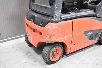 Used Forklift Truck LINDE E 16 P - 02 /58646/ ELEKTRO VIERRADFRONTSTAPLER (13074550)