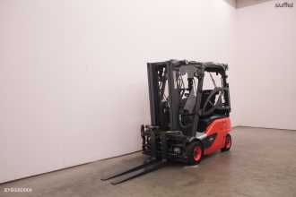 Used Forklift Truck LINDE E 16 P ELEKTRO VIERRADFRONTSTAPLER (13059424)