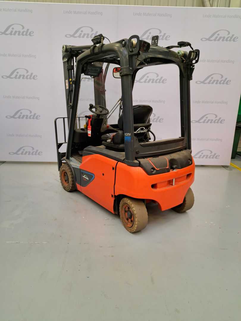 Used Forklift Truck LINDE E 16 P EVO ELEKTRO VIERRADFRONTSTAPLER (12873769)