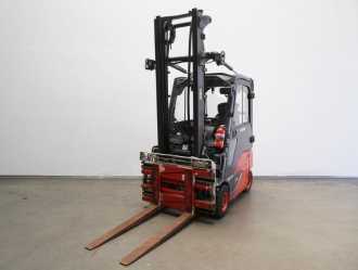 Used Forklift Truck LINDE E 16 P EVO ION 386-02 ELEKTRO VIERRADFRONTSTAPLER (13055603) backdrop