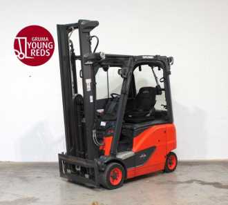 Used Forklift Truck LINDE E 16 PH EVO 386-02 ELEKTRO VIERRADFRONTSTAPLER (12778792) backdrop