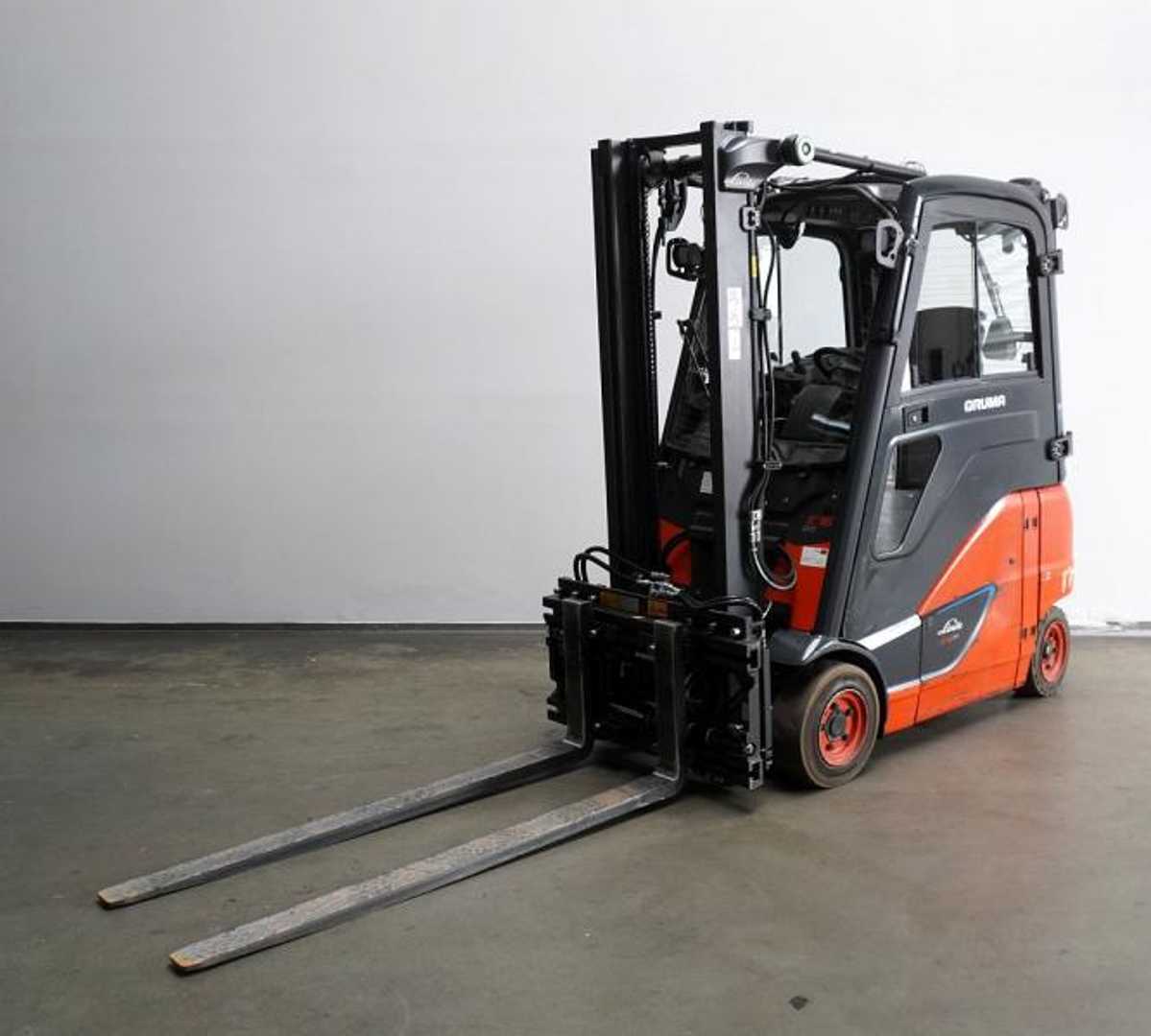 Used Forklift Truck LINDE E 16 PH EVO 386-02 ELEKTRO VIERRADFRONTSTAPLER (13063135)