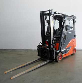 Used Forklift Truck LINDE E 16 PH EVO 386-02 ELEKTRO VIERRADFRONTSTAPLER (13063578) backdrop
