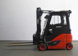 Used Forklift Truck LINDE E 16 PH EVO 386-02 ELEKTRO VIERRADFRONTSTAPLER (13063578)