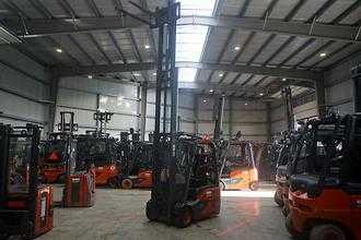 Used Forklift Truck LINDE E 16C-02 - Triplex ELEKTRO DREIRADFRONTSTAPLER (13025685)