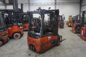 Used Forklift Truck LINDE E 16C-02 - Triplex ELEKTRO DREIRADFRONTSTAPLER (13025685)