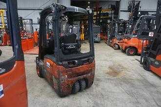 Used Forklift Truck LINDE E 16C-02 - Triplex - Li-Ionen ELEKTRO DREIRADFRONTSTAPLER (13037871)