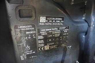 Used Forklift Truck LINDE E 16C-02 - Triplex - Li-Ionen ELEKTRO DREIRADFRONTSTAPLER (13037871)