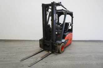 Used Forklift Truck LINDE E 18 EVO 386-02 ELEKTRO DREIRADFRONTSTAPLER (13019365) backdrop