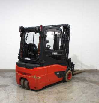 Used Forklift Truck LINDE E 18 L EVO 386-02 ELEKTRO DREIRADFRONTSTAPLER (12872495)