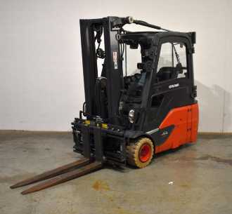 Used Forklift Truck LINDE E 18 L EVO 386-02 ELEKTRO DREIRADFRONTSTAPLER (12909989)