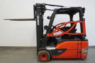 Used Forklift Truck LINDE E 18 L EVO 386-02 ELEKTRO DREIRADFRONTSTAPLER (13012433)