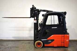 Used Forklift Truck LINDE E 18 L EVO 386-02 ELEKTRO DREIRADFRONTSTAPLER (13042458)