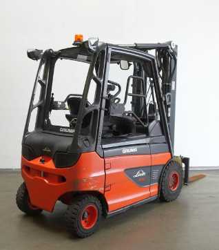 Used Forklift Truck LINDE E 20 387 ELEKTRO VIERRADFRONTSTAPLER (13065225)