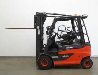 Used Forklift Truck LINDE E 20 387 ELEKTRO VIERRADFRONTSTAPLER (13065225)