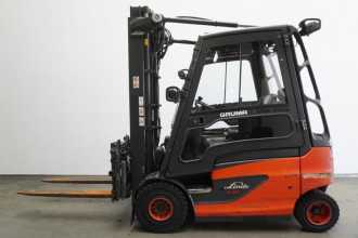 Used Forklift Truck LINDE E 20 387 ELEKTRO VIERRADFRONTSTAPLER (13067096)