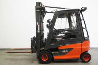 Used Forklift Truck LINDE E 20 387 ELEKTRO VIERRADFRONTSTAPLER (13068357)