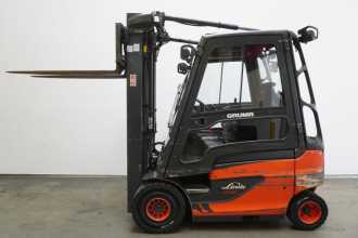 Used Forklift Truck LINDE E 20 387 ELEKTRO VIERRADFRONTSTAPLER (13074282)