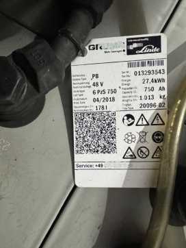 Used Forklift Truck LINDE E 20 L-02 EVO Triplex Kabine ELEKTRO DREIRADFRONTSTAPLER (13073825)