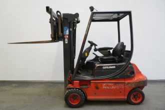 Used Forklift Truck LINDE E 20 P 335-02 ELEKTRO VIERRADFRONTSTAPLER (13021728)