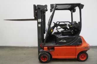 Used Forklift Truck LINDE E 20 P 335-02 ELEKTRO VIERRADFRONTSTAPLER (13021742)