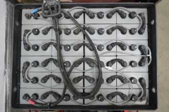 Used Forklift Truck LINDE E 20 P 335-02 ELEKTRO VIERRADFRONTSTAPLER (13021742)