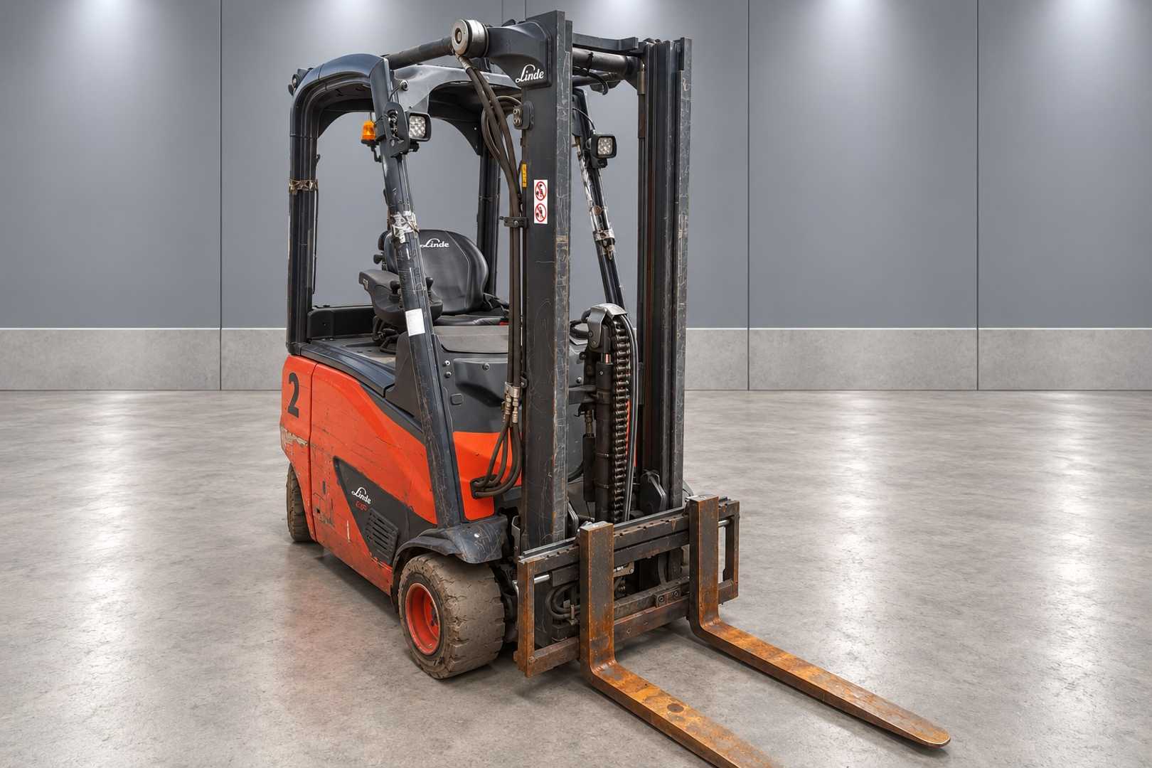 Used Forklift Truck LINDE E 20 PH - 02 /59045/ ELEKTRO VIERRADFRONTSTAPLER (13071181)