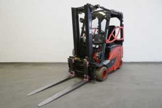 Used Forklift Truck LINDE E 20 PH EVO 386-02 ELEKTRO VIERRADFRONTSTAPLER (13012434) backdrop