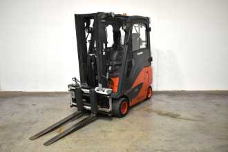 Used Forklift Truck LINDE E 20 PH EVO 386-02 ELEKTRO VIERRADFRONTSTAPLER (13057438) backdrop