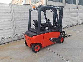 Used Forklift Truck LINDE E 20 PL ELEKTRO VIERRADFRONTSTAPLER (13055689)