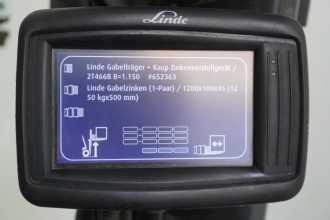 Used Forklift Truck LINDE E 20 PL EVO 386-02 ELEKTRO VIERRADFRONTSTAPLER (13053518)
