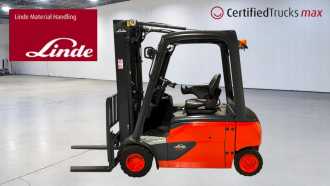 Used Forklift Truck LINDE E 20 PL EVO ELEKTRO VIERRADFRONTSTAPLER (13065608) backdrop