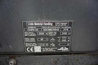 Used Forklift Truck LINDE E 20PH-02 - Nur 1.800 Stunden ELEKTRO VIERRADFRONTSTAPLER (13042586)