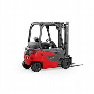 Used Forklift Truck LINDE E 20PL / M010 ELEKTRO VIERRADFRONTSTAPLER (13065243) backdrop