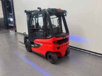 Used Forklift Truck LINDE E 25-01 DEMO / AIRCO ELEKTRO VIERRADFRONTSTAPLER (13054801)