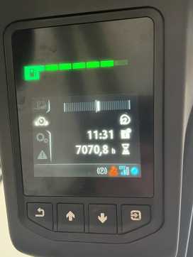 Used Forklift Truck LINDE E 25 1252-01 ELEKTRO VIERRADFRONTSTAPLER (13041205)
