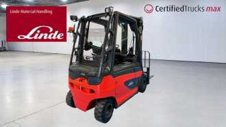 Used Forklift Truck LINDE E 25 : 2.5t ELEKTRO VIERRADFRONTSTAPLER (13062014)