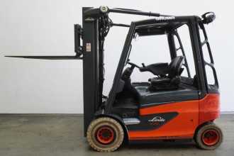 Used Forklift Truck LINDE E 25 387 ELEKTRO VIERRADFRONTSTAPLER (13072520)