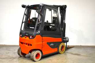 Used Forklift Truck LINDE E 25/600 H 387 ELEKTRO VIERRADFRONTSTAPLER (13041486)