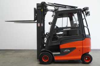 Used Forklift Truck LINDE E 25/600 H 387 ELEKTRO VIERRADFRONTSTAPLER (13058162)