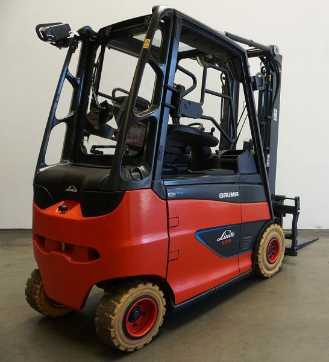 Used Forklift Truck LINDE E 25/600 H ION 387 ELEKTRO VIERRADFRONTSTAPLER (12819931)