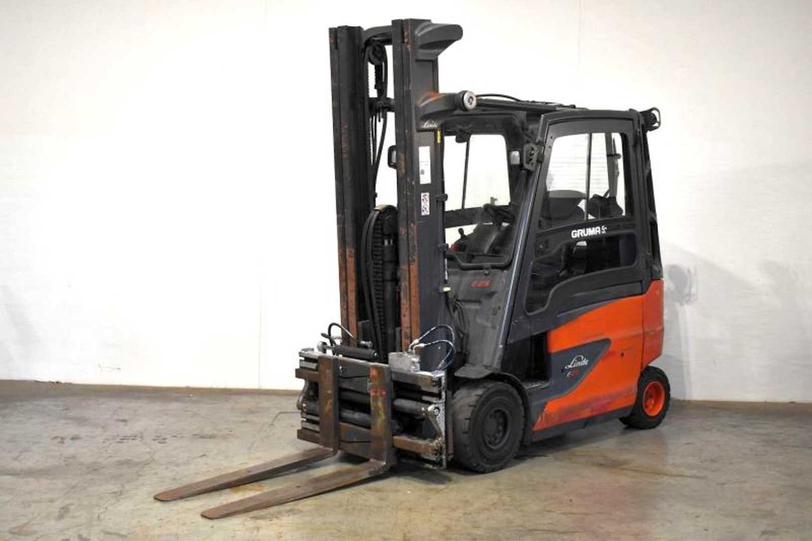 Used Forklift Truck LINDE E 25/600 HL 387-01 ELEKTRO VIERRADFRONTSTAPLER (13042744)
