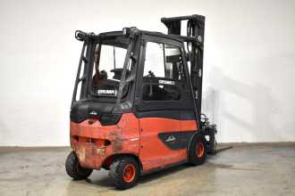 Used Forklift Truck LINDE E 25/600 HL 387-01 ELEKTRO VIERRADFRONTSTAPLER (13042744)