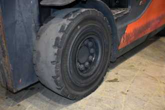Used Forklift Truck LINDE E 25/600 HL 387-01 ELEKTRO VIERRADFRONTSTAPLER (13042744)