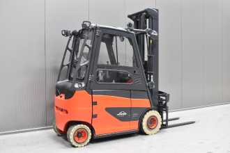 Used Forklift Truck LINDE E 25 H /600 - 01 /57317/ ELEKTRO VIERRADFRONTSTAPLER (13041107)