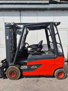 Used Forklift Truck LINDE E 25 L ELEKTRO VIERRADFRONTSTAPLER (13025280)