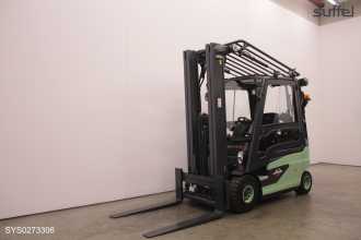 Used Forklift Truck LINDE E 25 L ELEKTRO VIERRADFRONTSTAPLER (13069693)