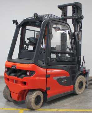 Used Forklift Truck LINDE E 30 1252-01 ELEKTRO VIERRADFRONTSTAPLER (13000787)