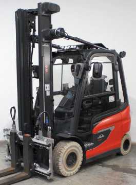 Used Forklift Truck LINDE E 30 1252-01 ELEKTRO VIERRADFRONTSTAPLER (13000787)